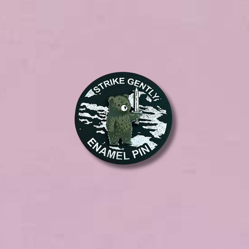 Murder Bear Pin