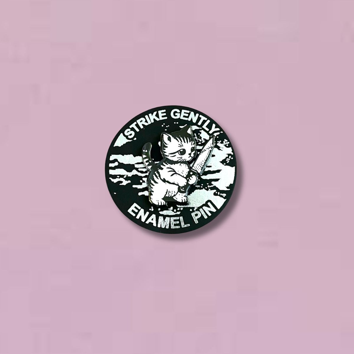 Evil Kitty Pin