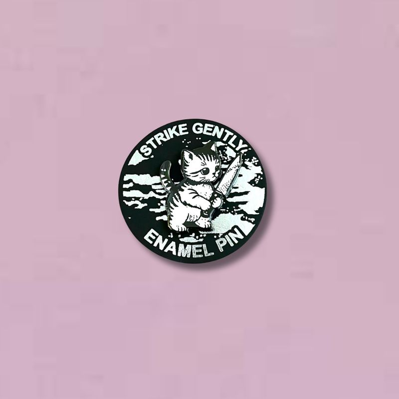Evil Kitty Pin