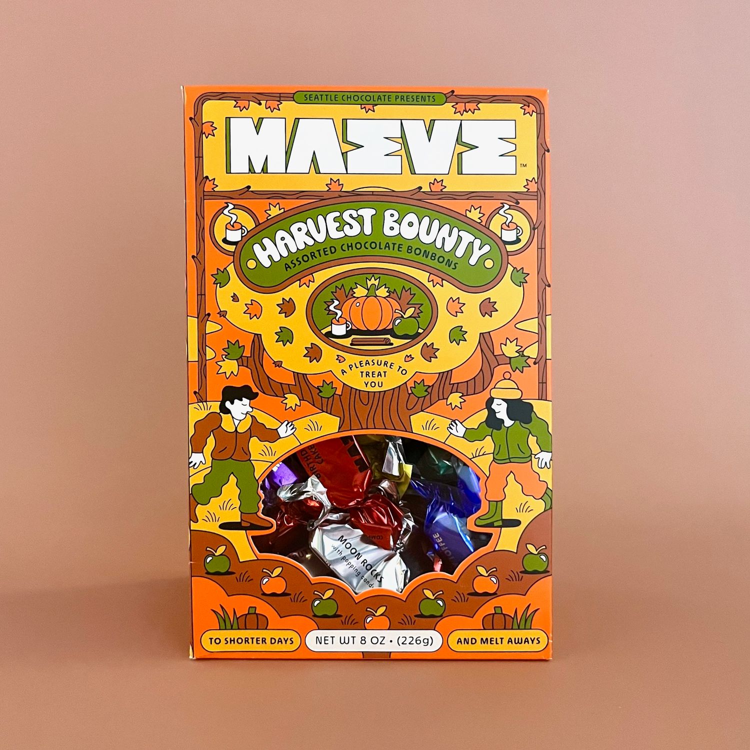 Maeve 8oz BonBon Gift Box Fall Harvest Bounty