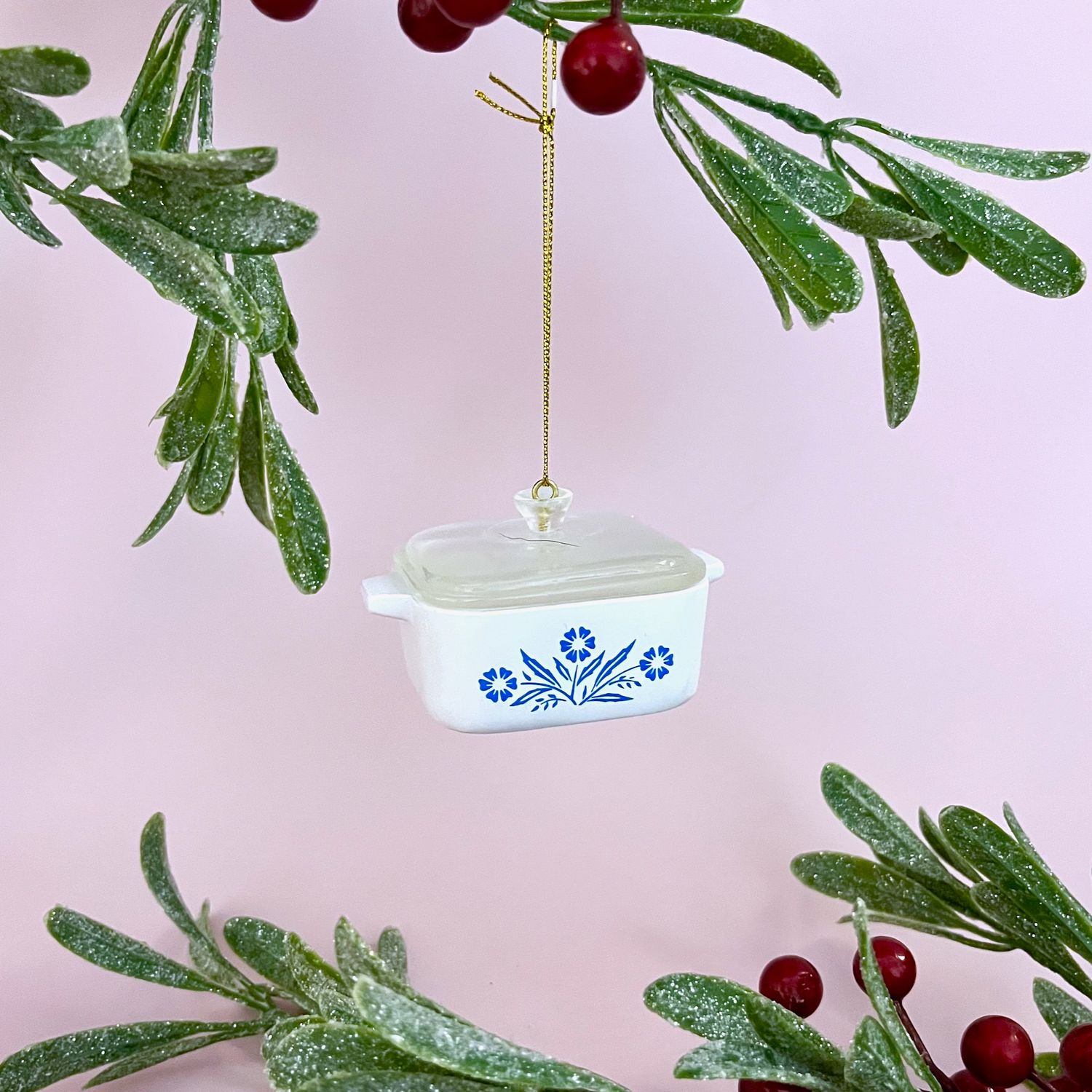 Mini Cornflower Ornament