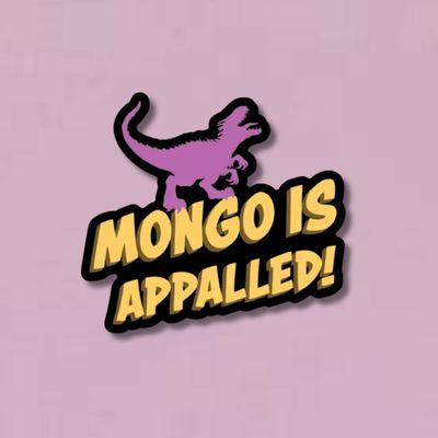 Mongo Is Appalled Sticker