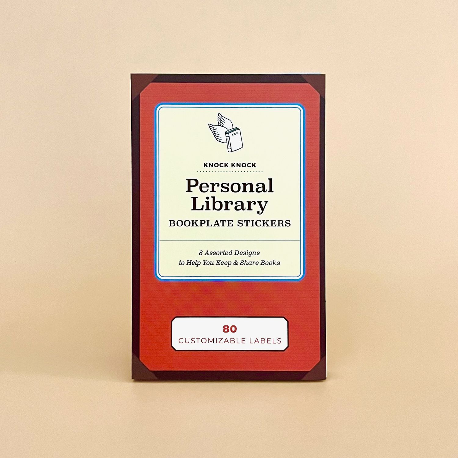 Personal Library Bookplate Stickers