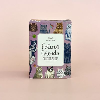 Feline Friends Cats Deck of Cards