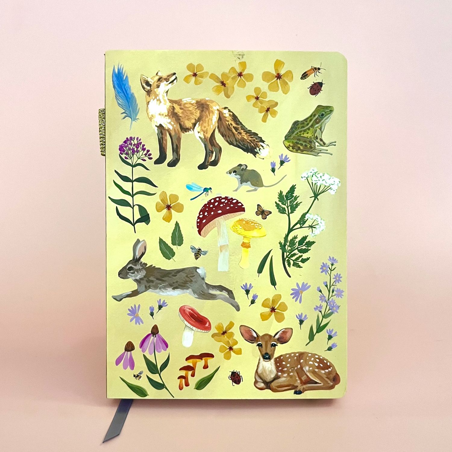 Flora &amp; Fauna Lined Journal