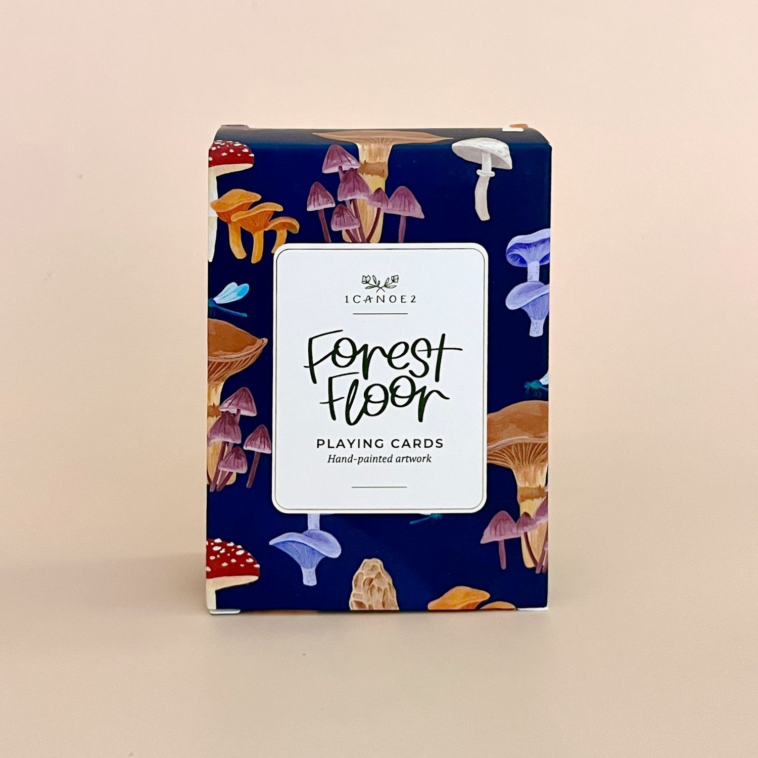 Forest Floor Mushrooms Deck of Playing Cards