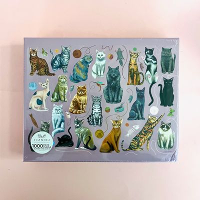Feline Friends Cats 1,000 Piece Puzzle