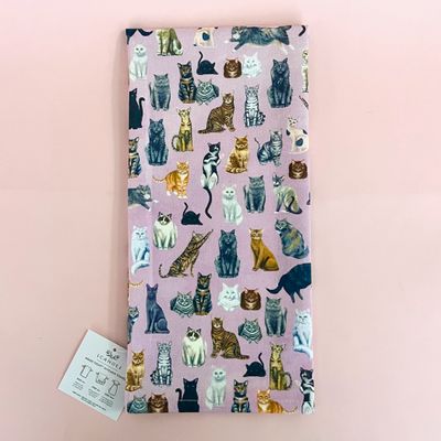 Feline Friends Cats Tea Towel