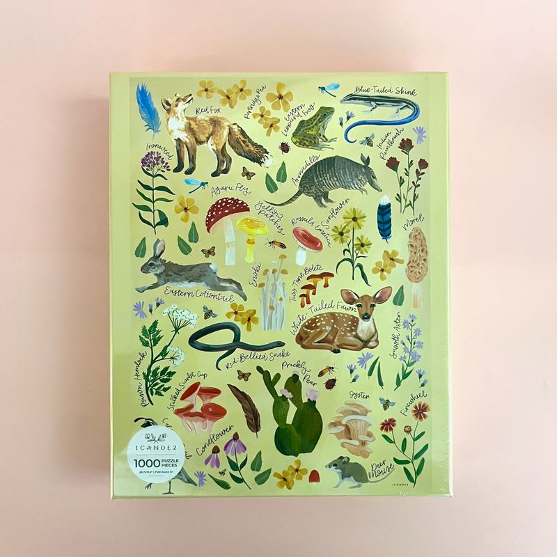 New Flora &amp; Fauna 1,000 Piece Jigsaw Puzzle