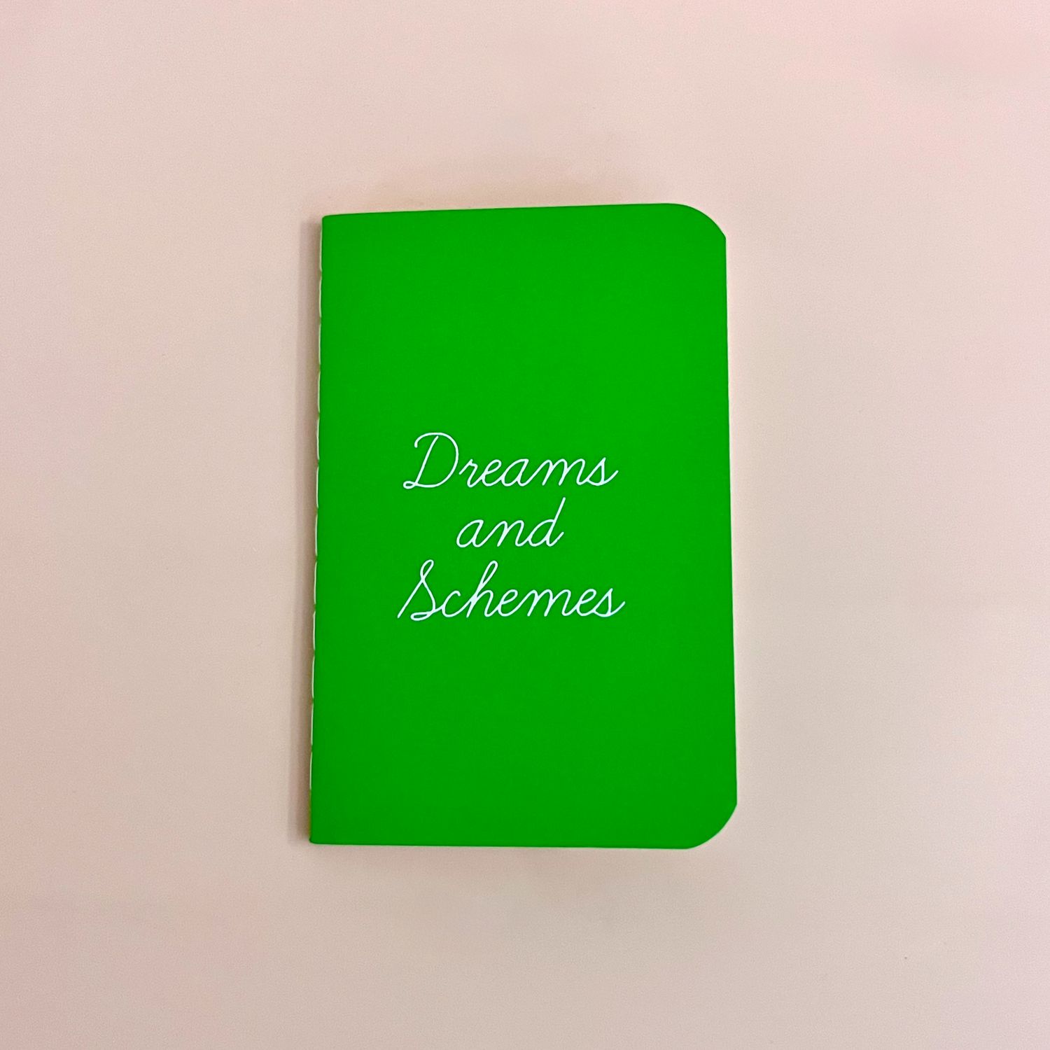Mini Pocket Notebook, Style: Dreams and Schemes