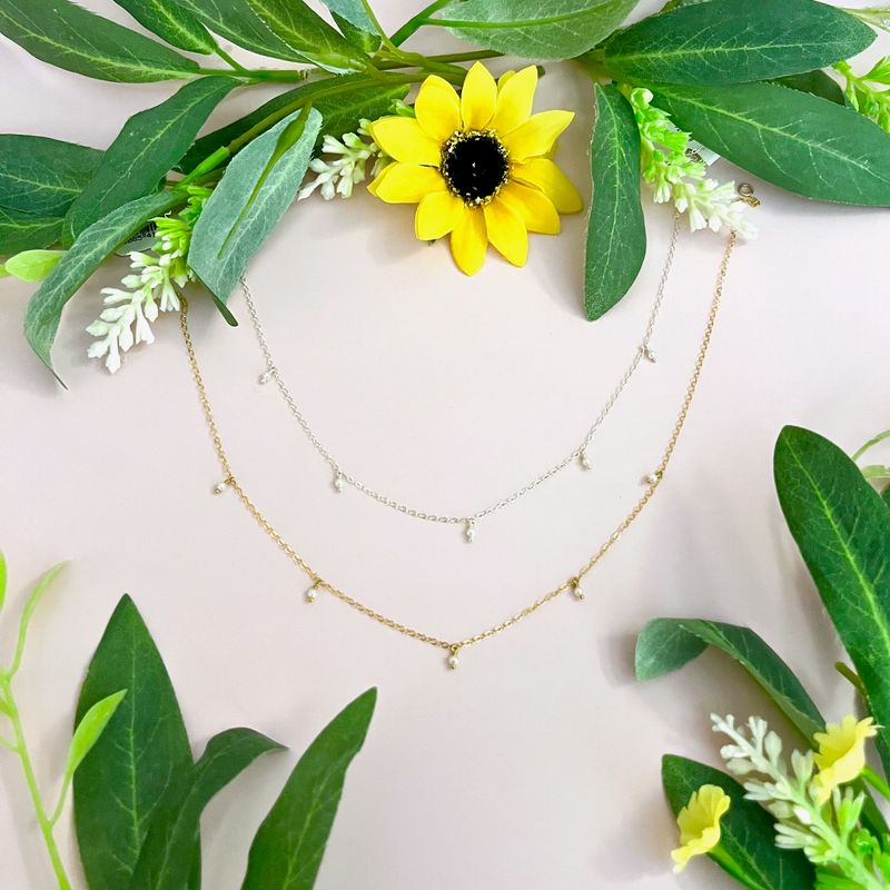 Delicate Pearl Necklace