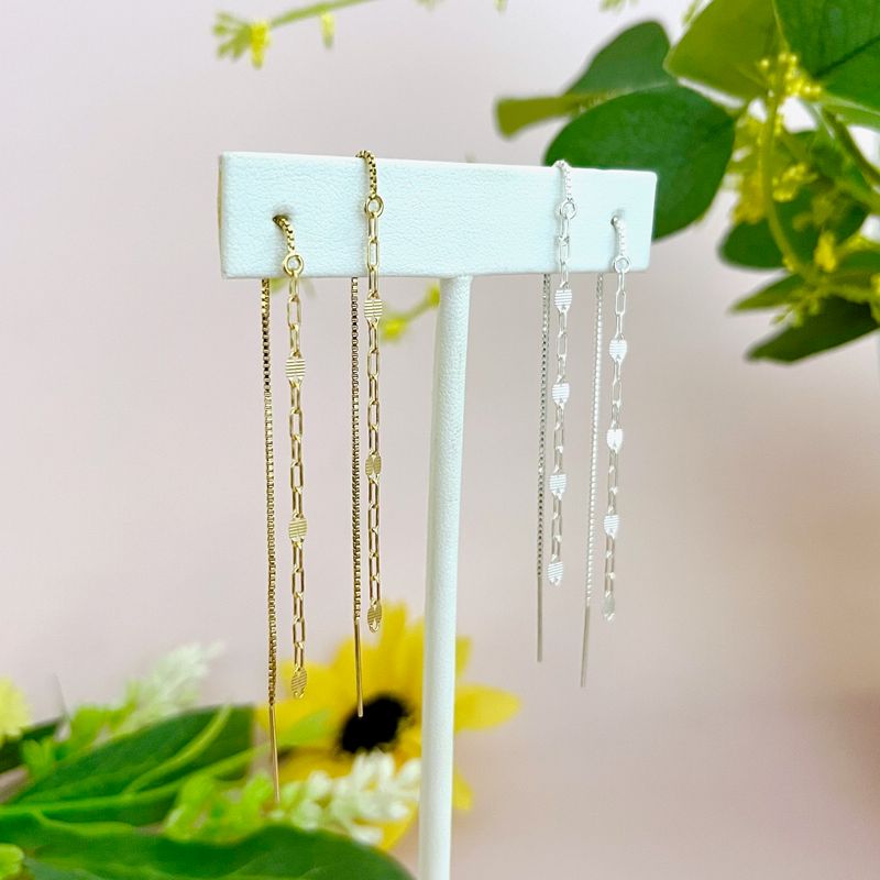 Sparkle Threader Earrings