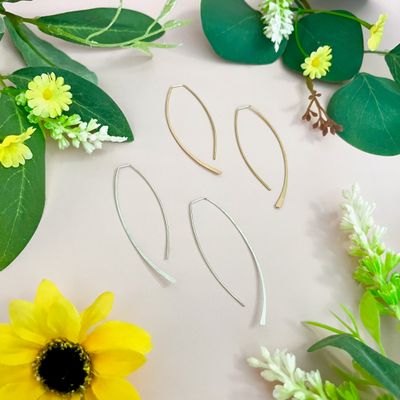 Large Ebb &amp; Flow Slide Earrings