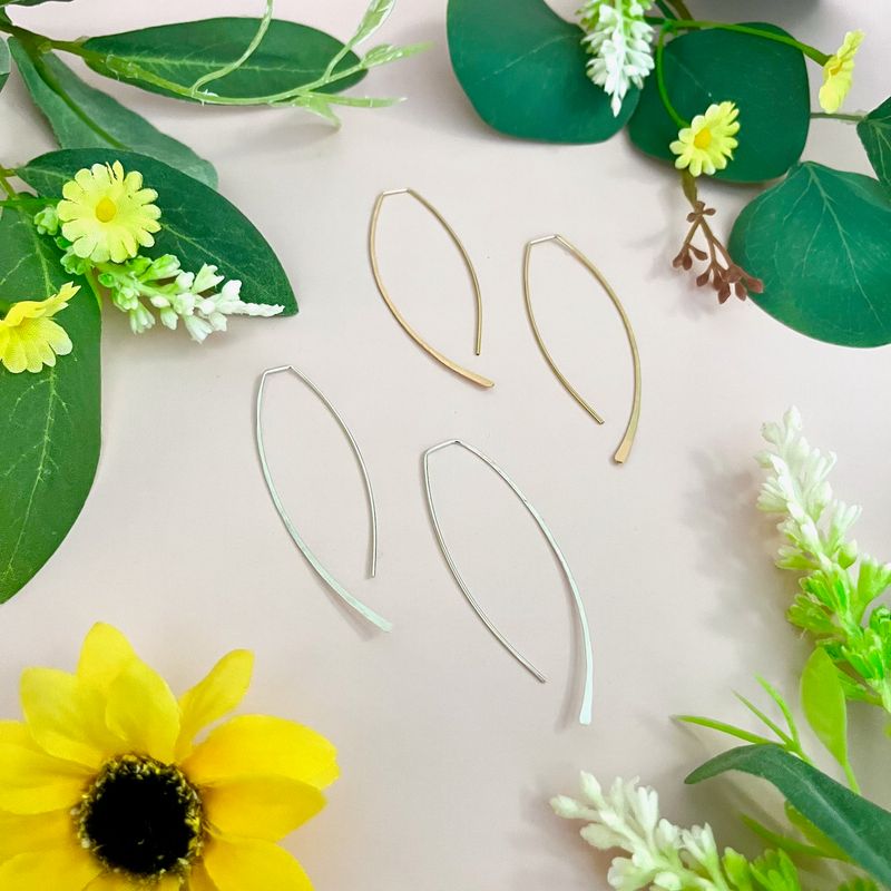 Large Ebb &amp; Flow Slide Earrings