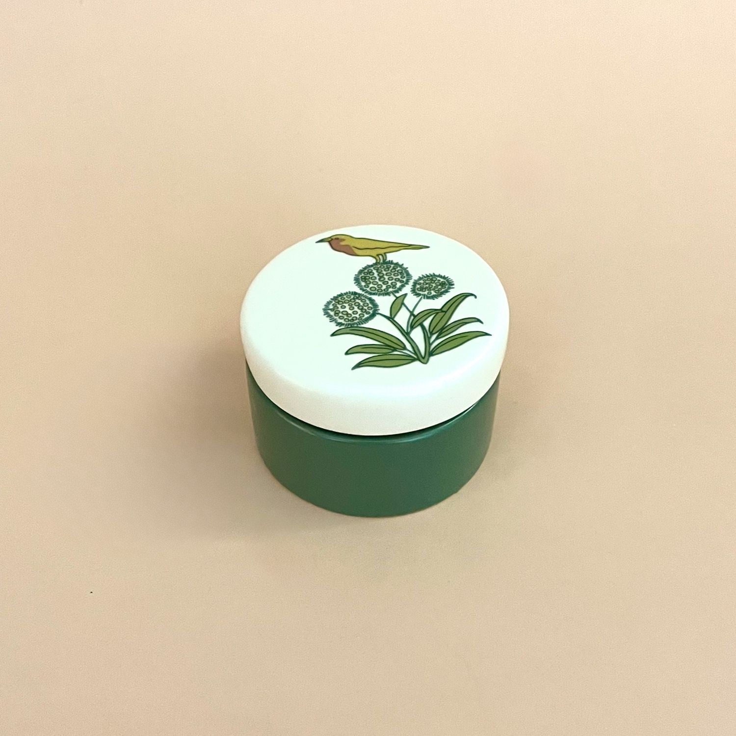 Vintage Botanical Trinket Box