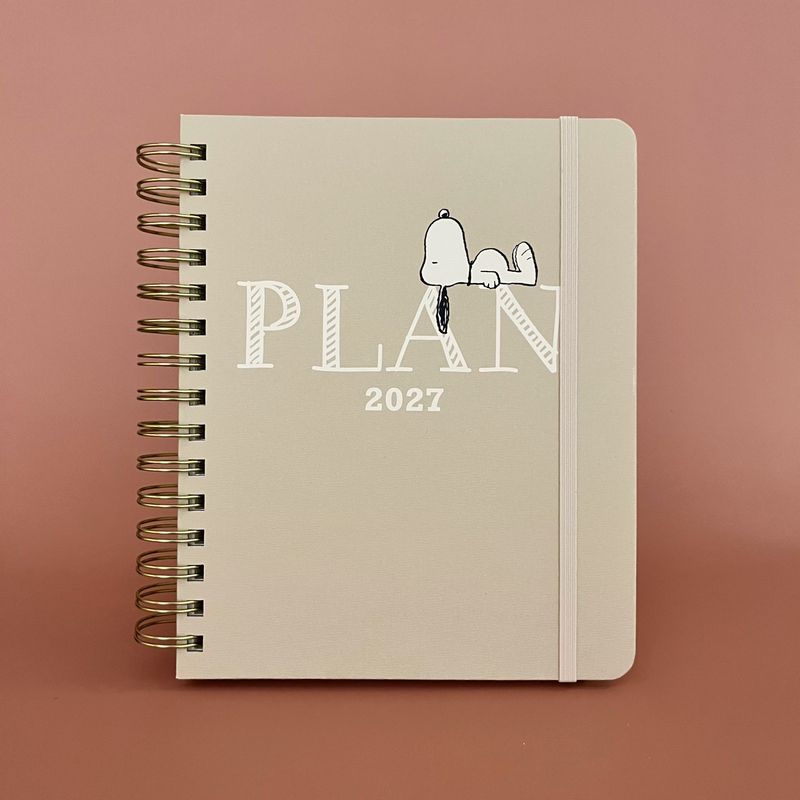 Plan - Peanuts 18-Month 2027 Hardbound Planner