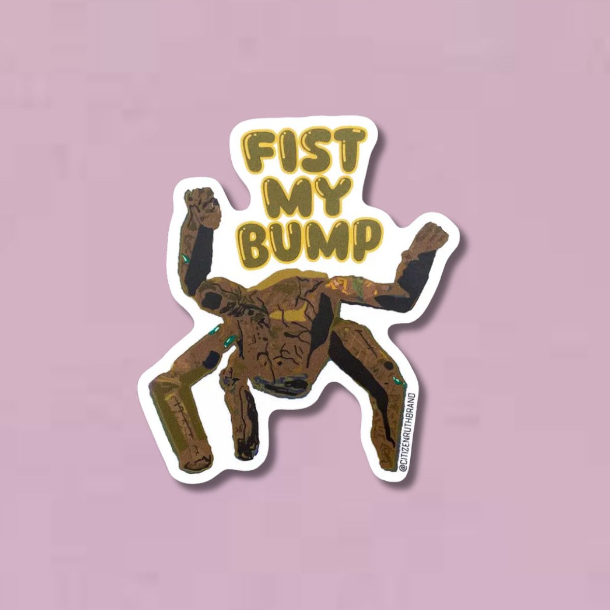 Project Hail Mary "Fist My Bump" Sticker