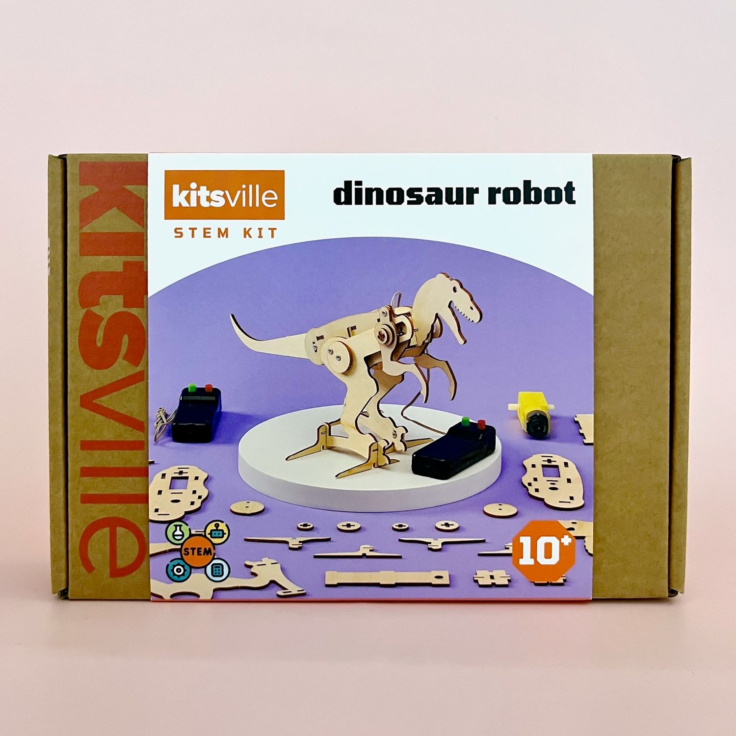 DIY Craft Kit STEM Toy, Style: Dinosaur Robot