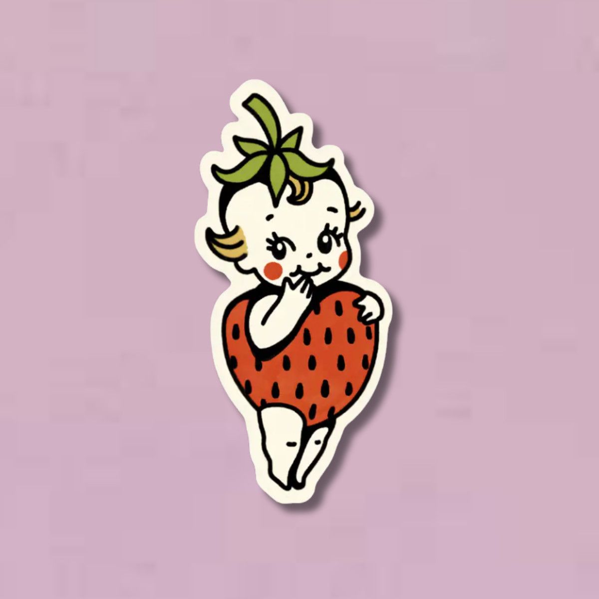 Strawberry Kewpie Sticker