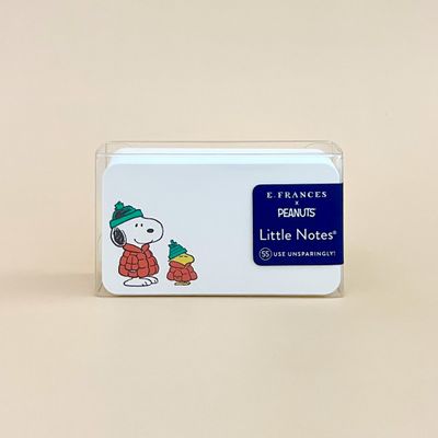 Snoopy and Woodstock Puffer Little Notes E. Frances x Peanuts™