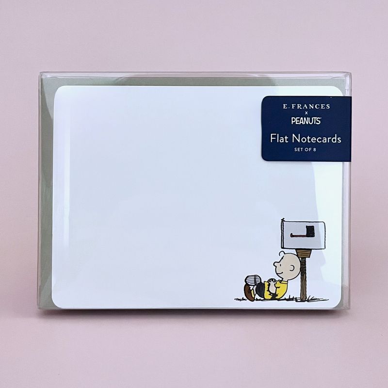 Charlie Brown Mailbox Flat Notes E. Frances x Peanuts™