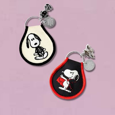 3P4 x Peanuts Halloween Patch Keychain