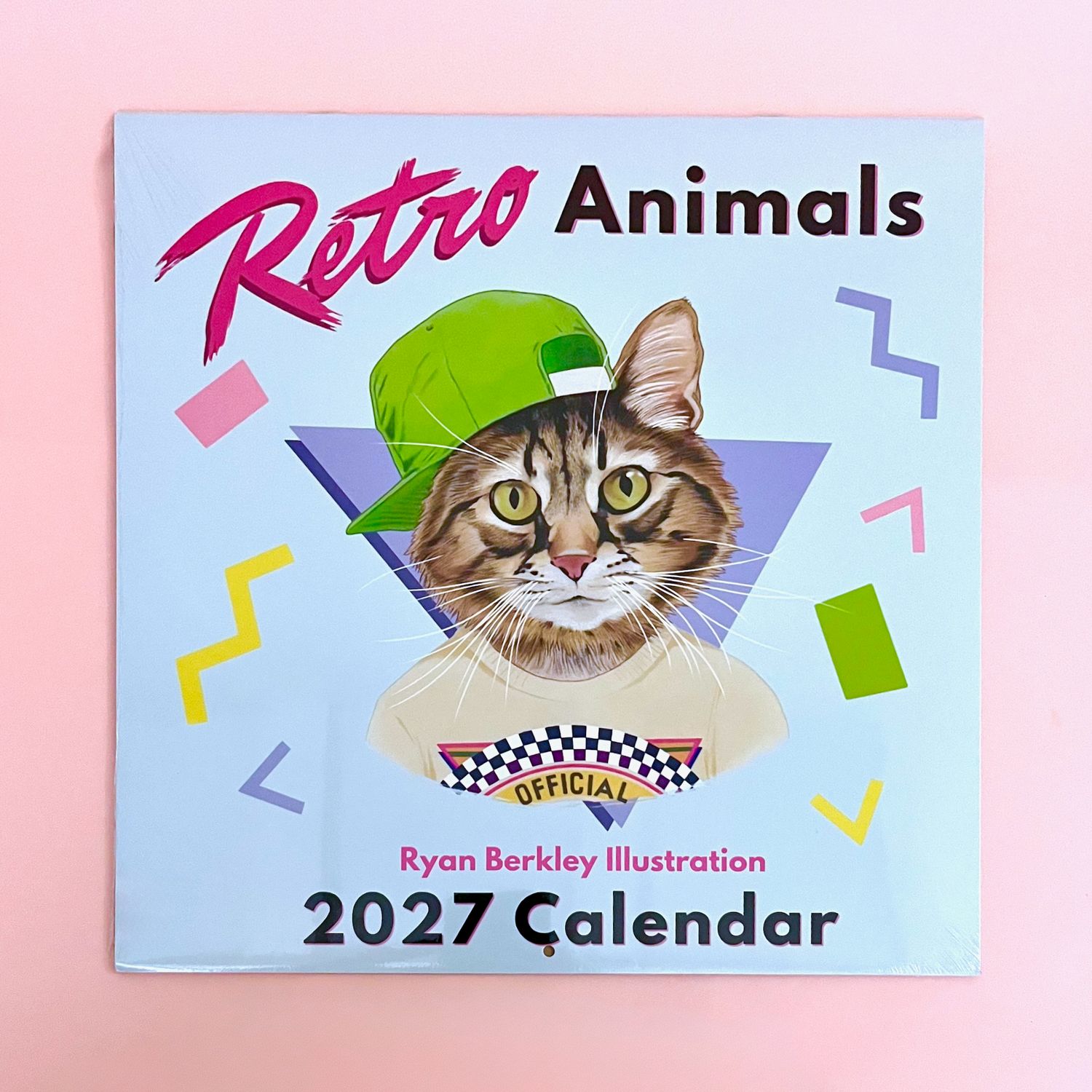 2027 Retro Animals Wall Calendar by Berkley Illustration