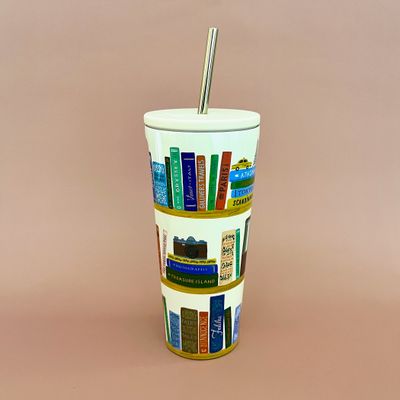 Rifle Paper 24oz Cold Cup Book Club