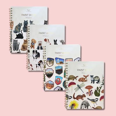 Learn-To-Paint Gouache Paint Book
