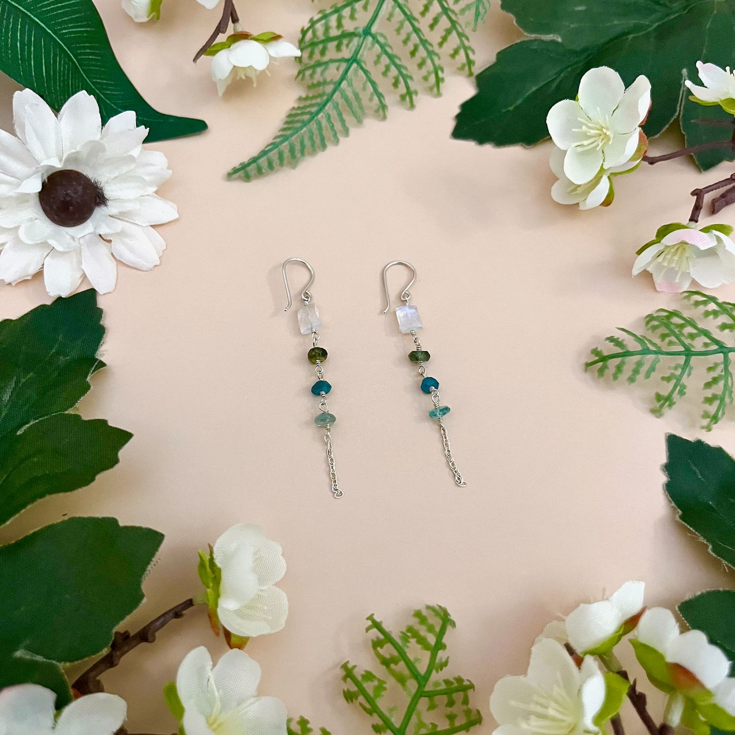 Crater Lake - Edge of Spring Earrings