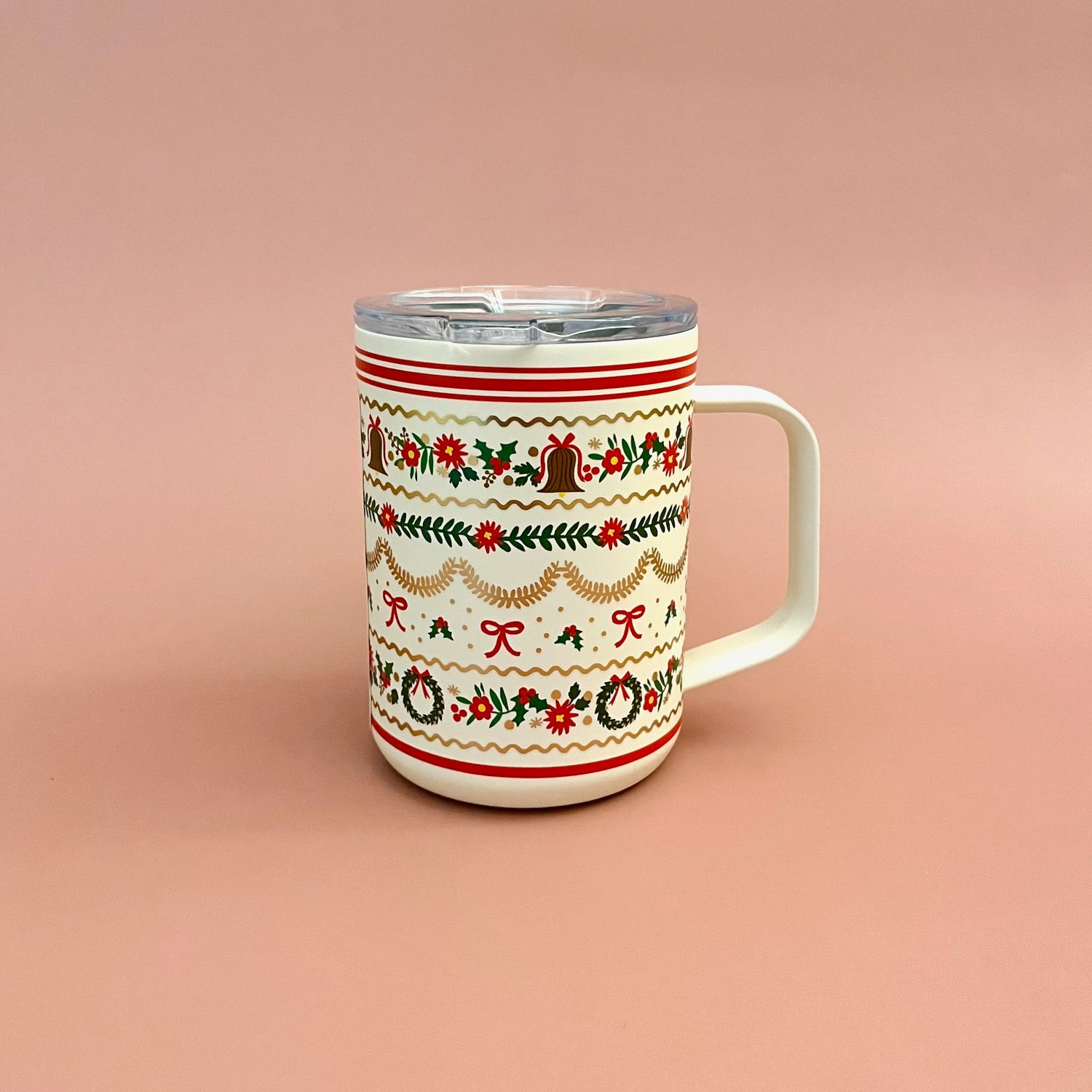 Rifle Paper 16oz Mug Holly Jolly