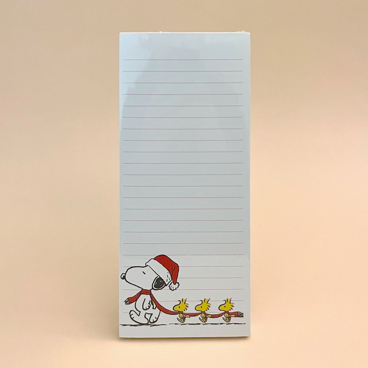 Peanuts Train Holiday Magnetic Notepad