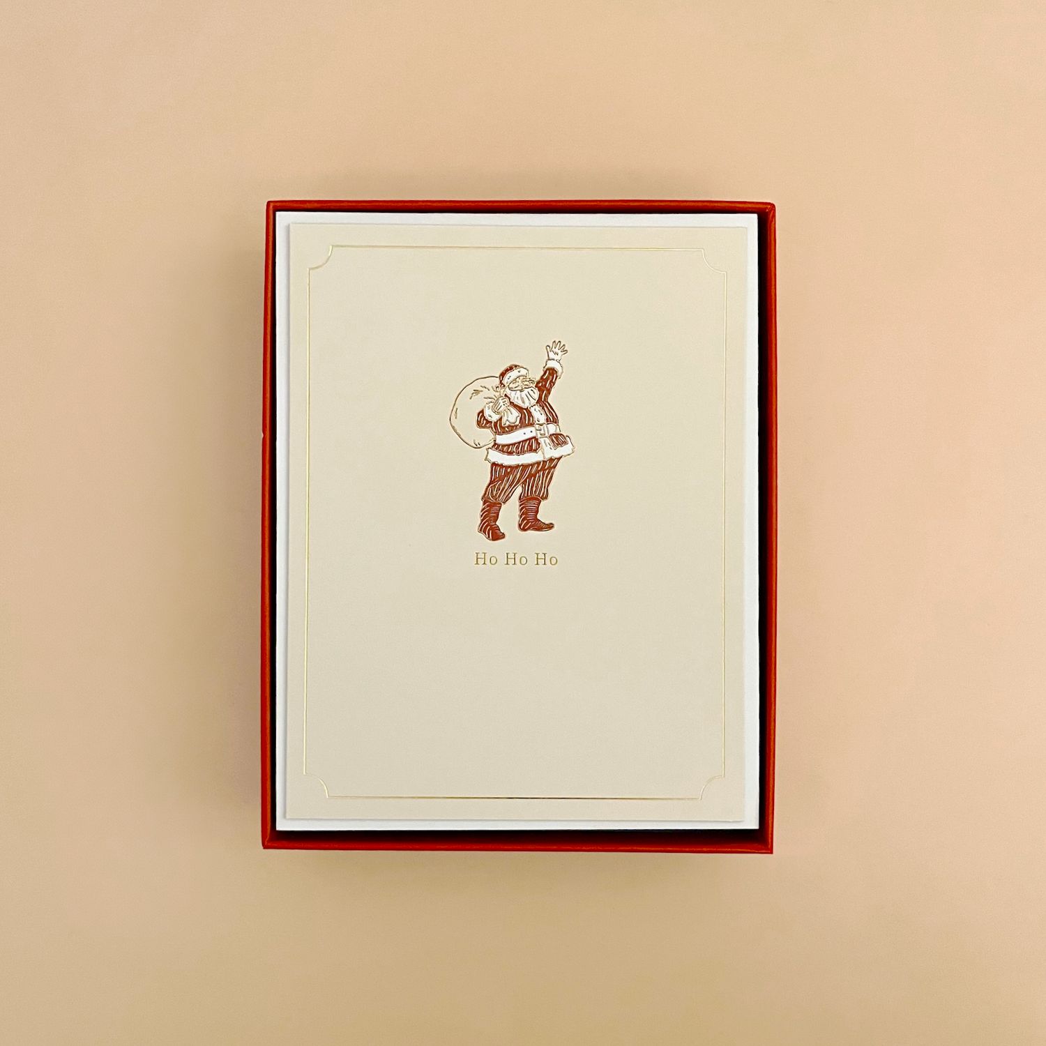 Santa Holiday Boxed Cards