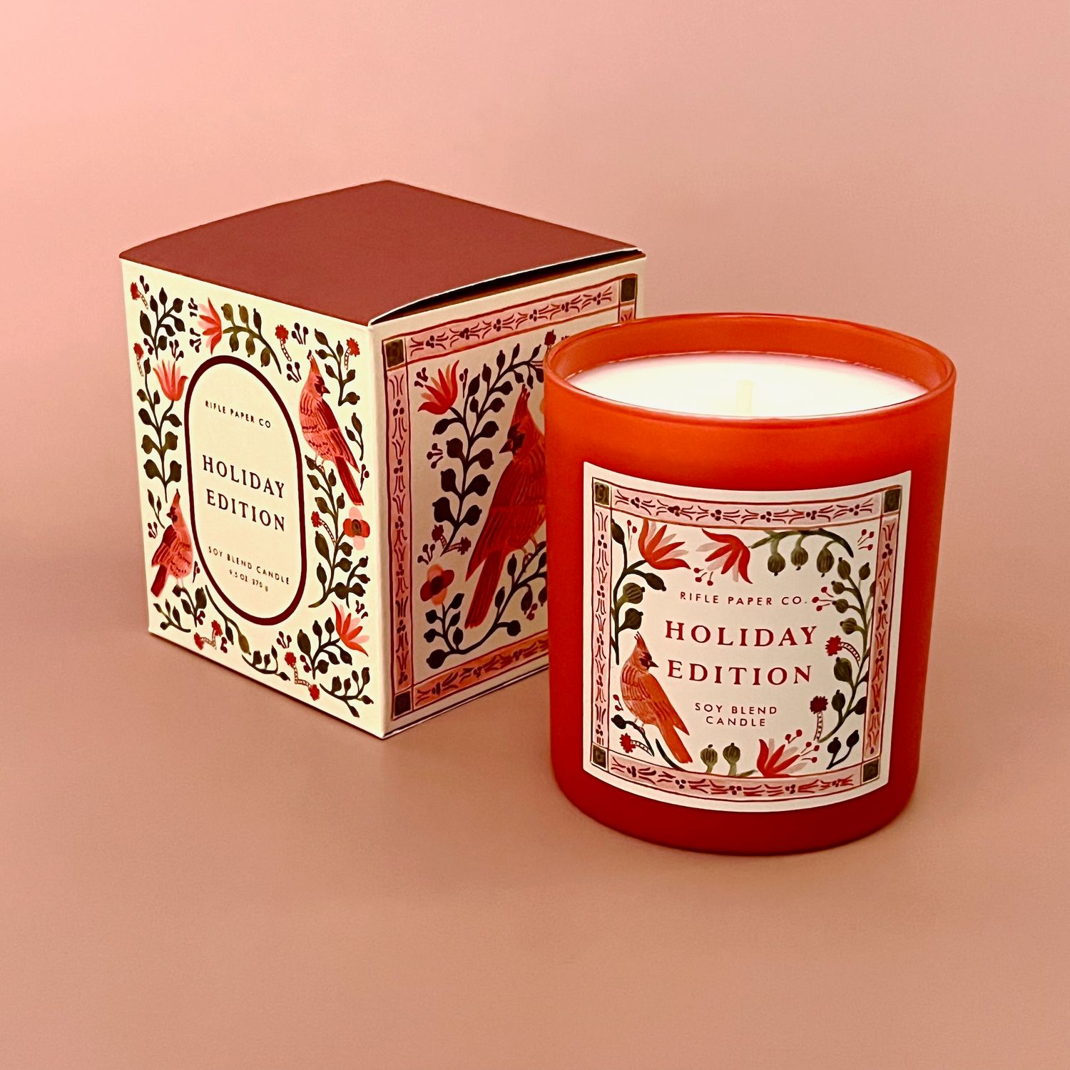 Rifle Paper Cardinals Holiday 9.5 oz Candle
