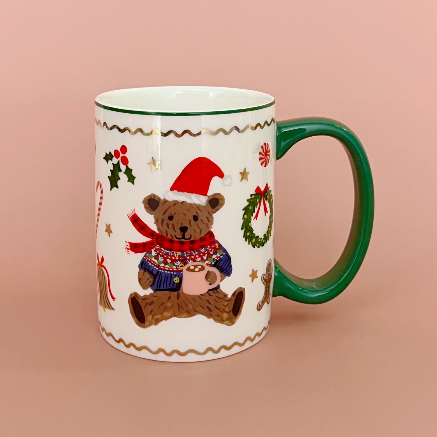 Rifle Paper Holiday Mug Beary Christmas