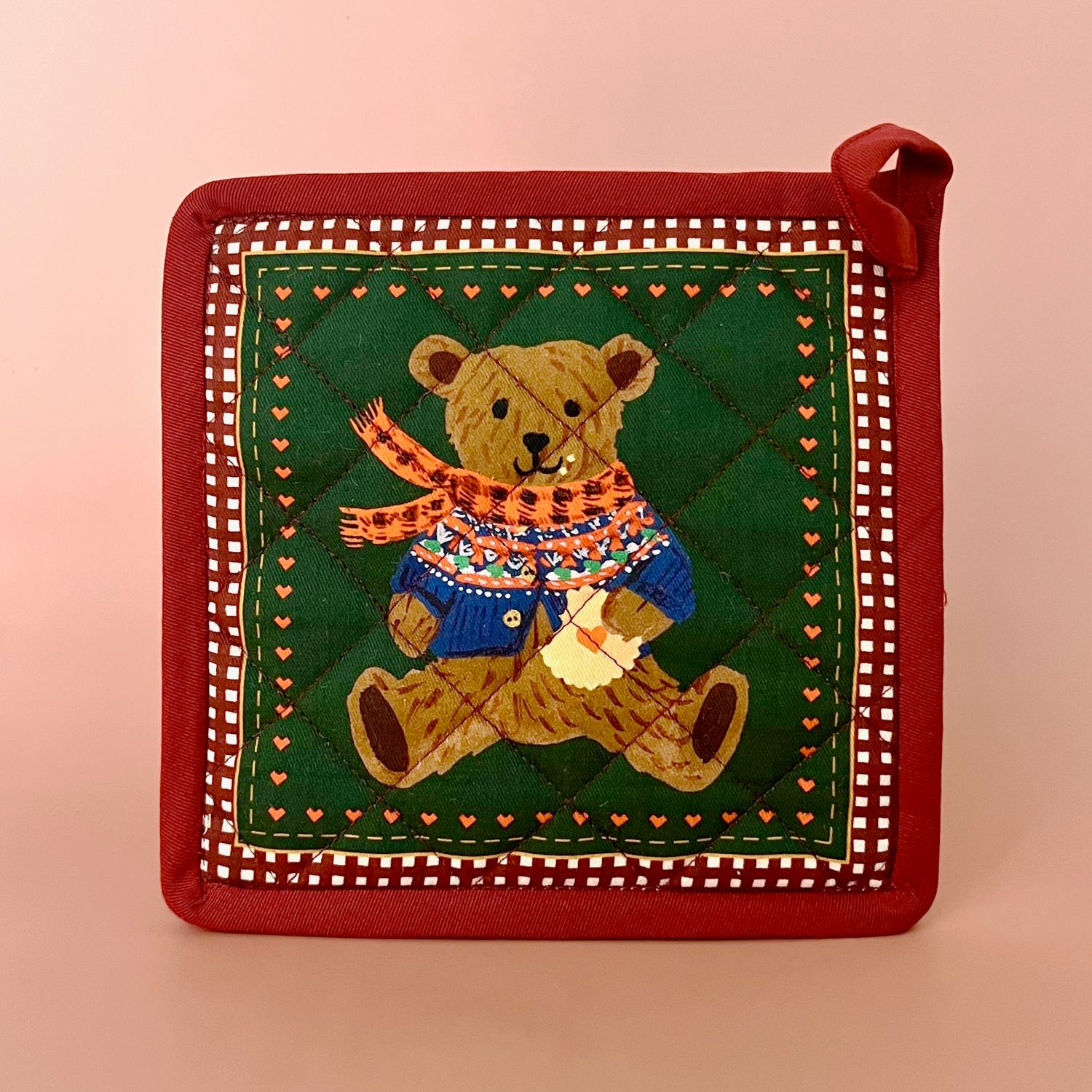 Beary Christmas Potholder