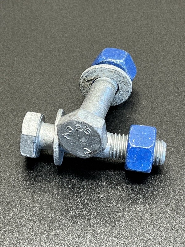 A325 Structural Hex Bolt Assembly (Galvanized)
