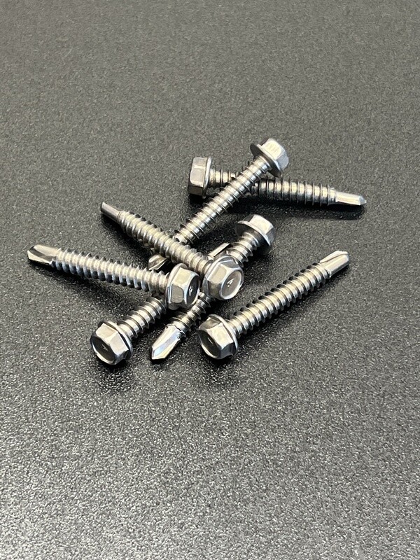(410 Stainless) Hex Self Tapping Tek Screws