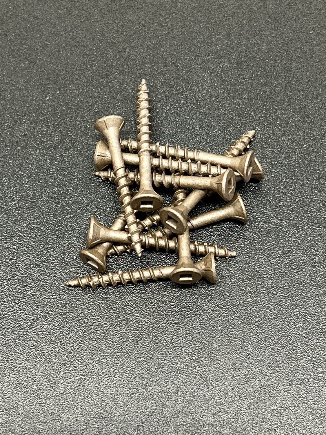 Brown Deck Screws, Length: #8 X 1-1/2&quot; ACQ