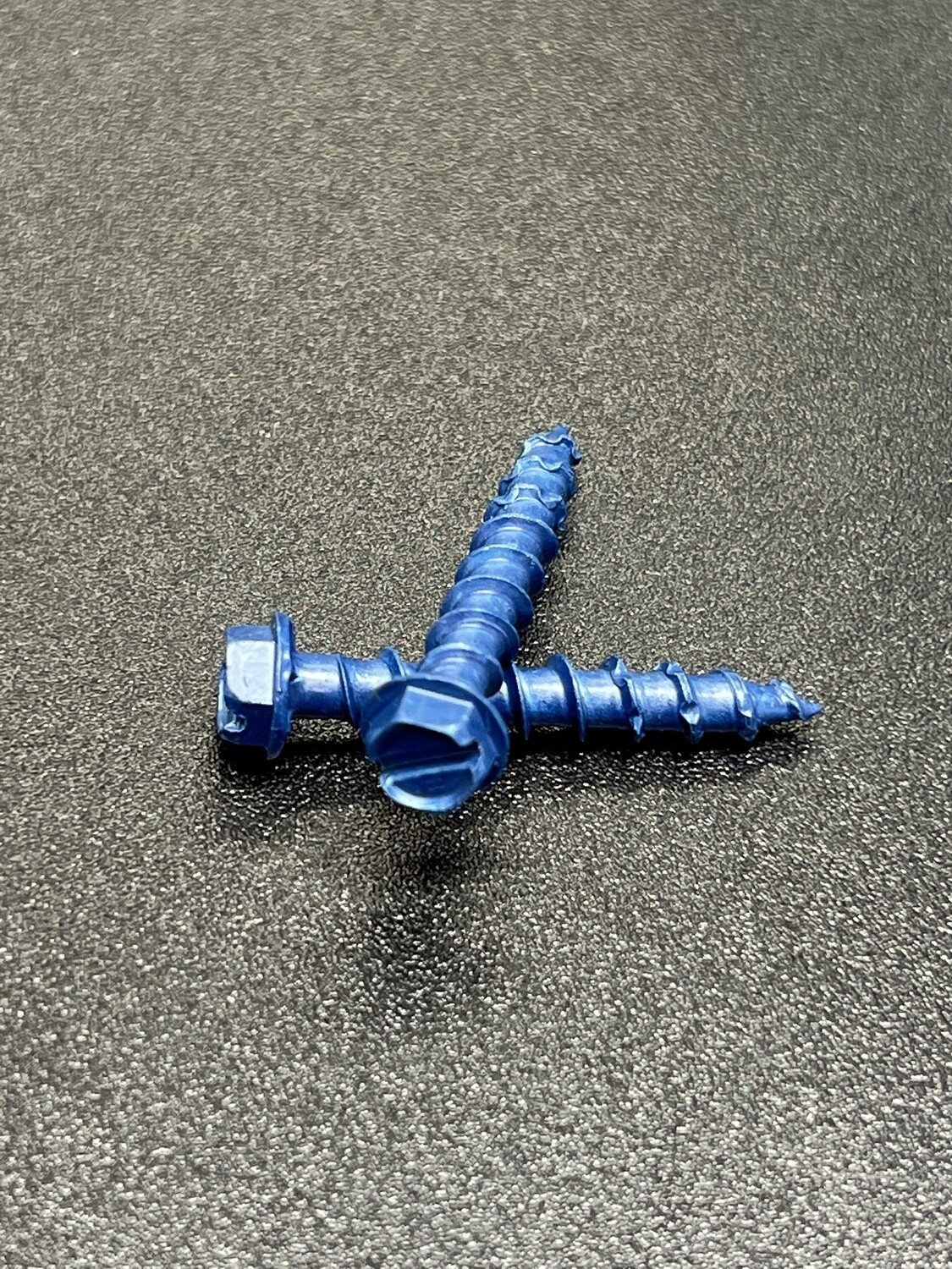 Titen Turbo Concrete and Masonry Screw Anchor, Diameter: 3/16&quot;, Length: 1-1/4&quot;, Head: Hex Head