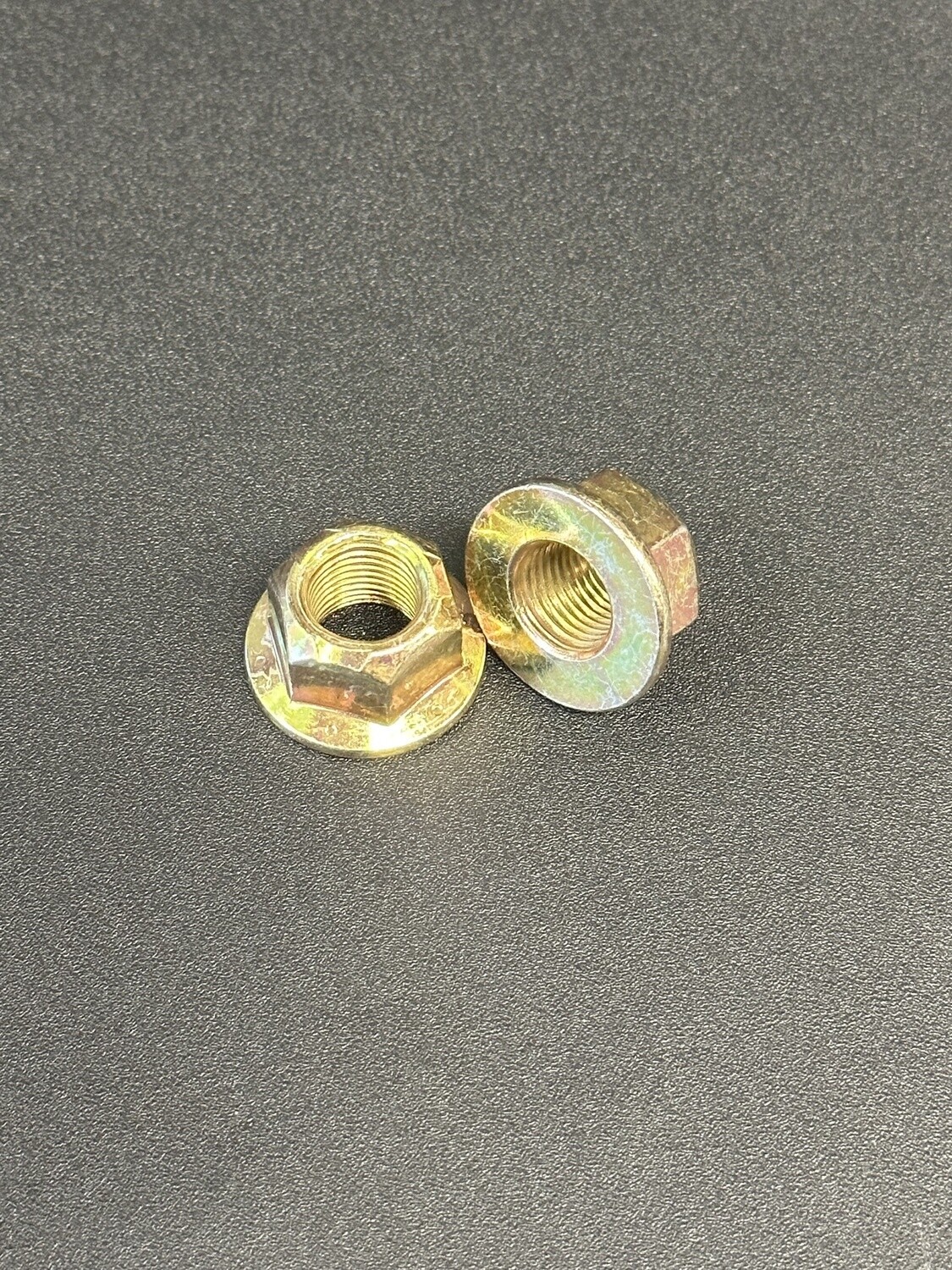 (Fine Thread) Flanged Lock Nut, Diameter: 1/2&quot;