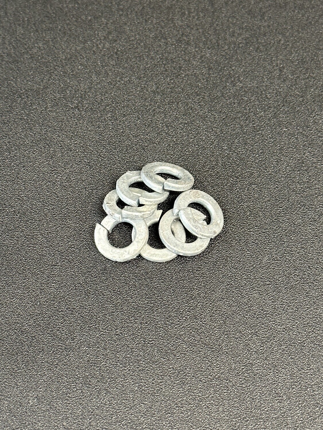 Galvanized Lock Washers, Diameter: 1/4&quot;