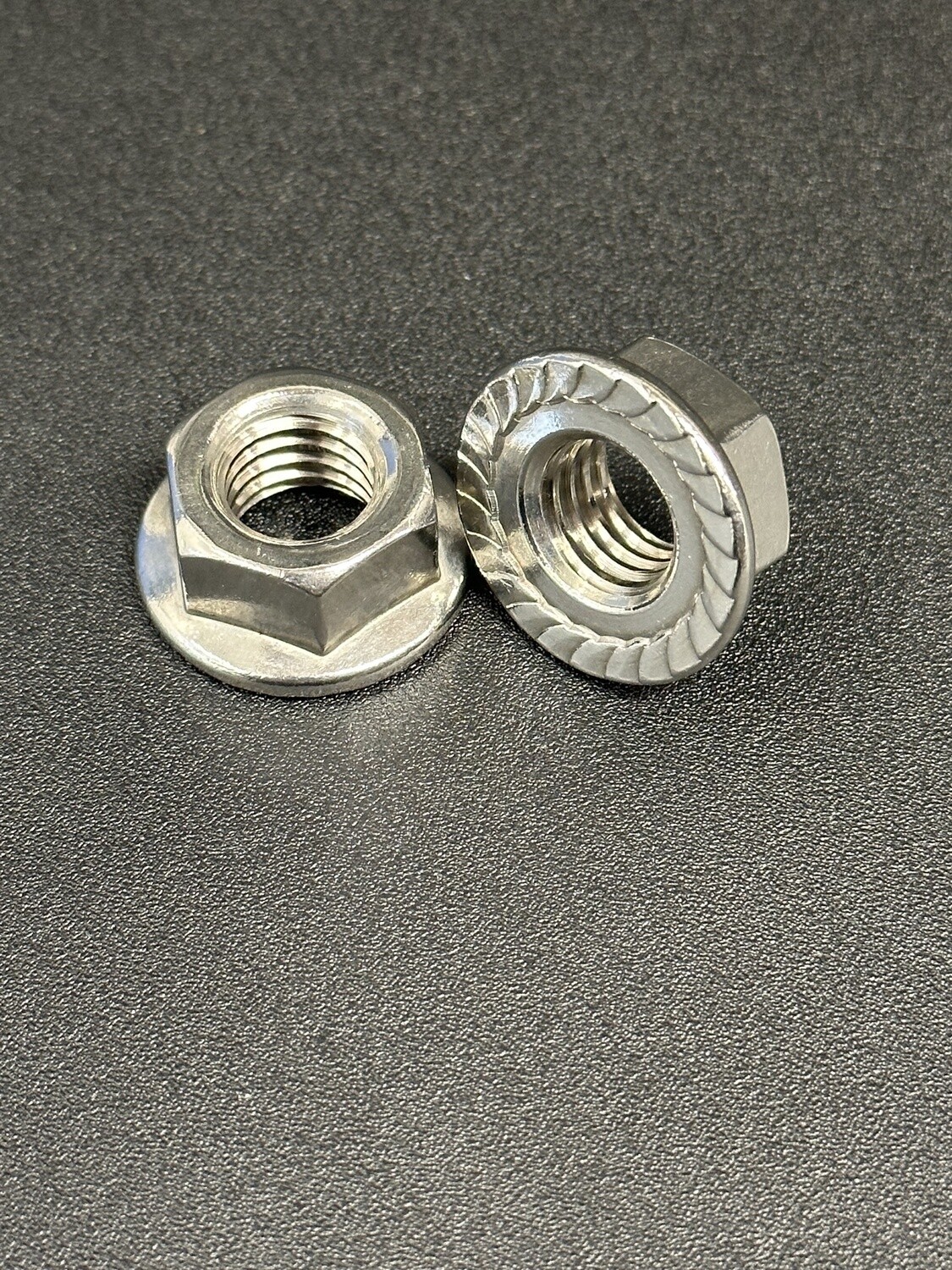 (304 Stainless) Serrated Flange Nut