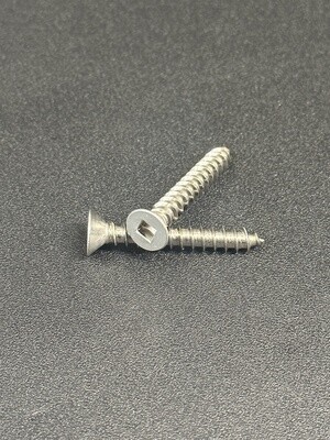 (304 Stainless) Flat Square Sheet Metal Screw