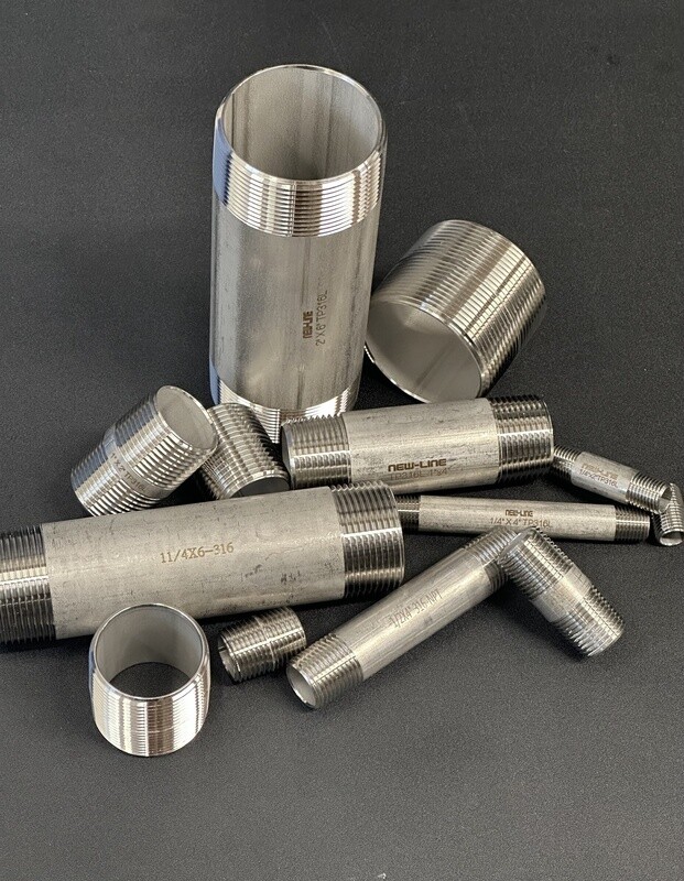 (Stainless 316) Nipple SCH40