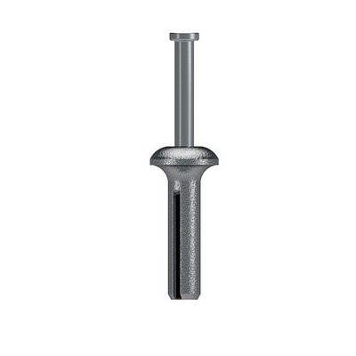 Zinc Nailon™ Pin Drive Anchor, Diameter: 1/4&quot;, Length: 1&quot;