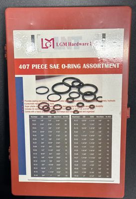 407 PC SAE O-Ring Assortment