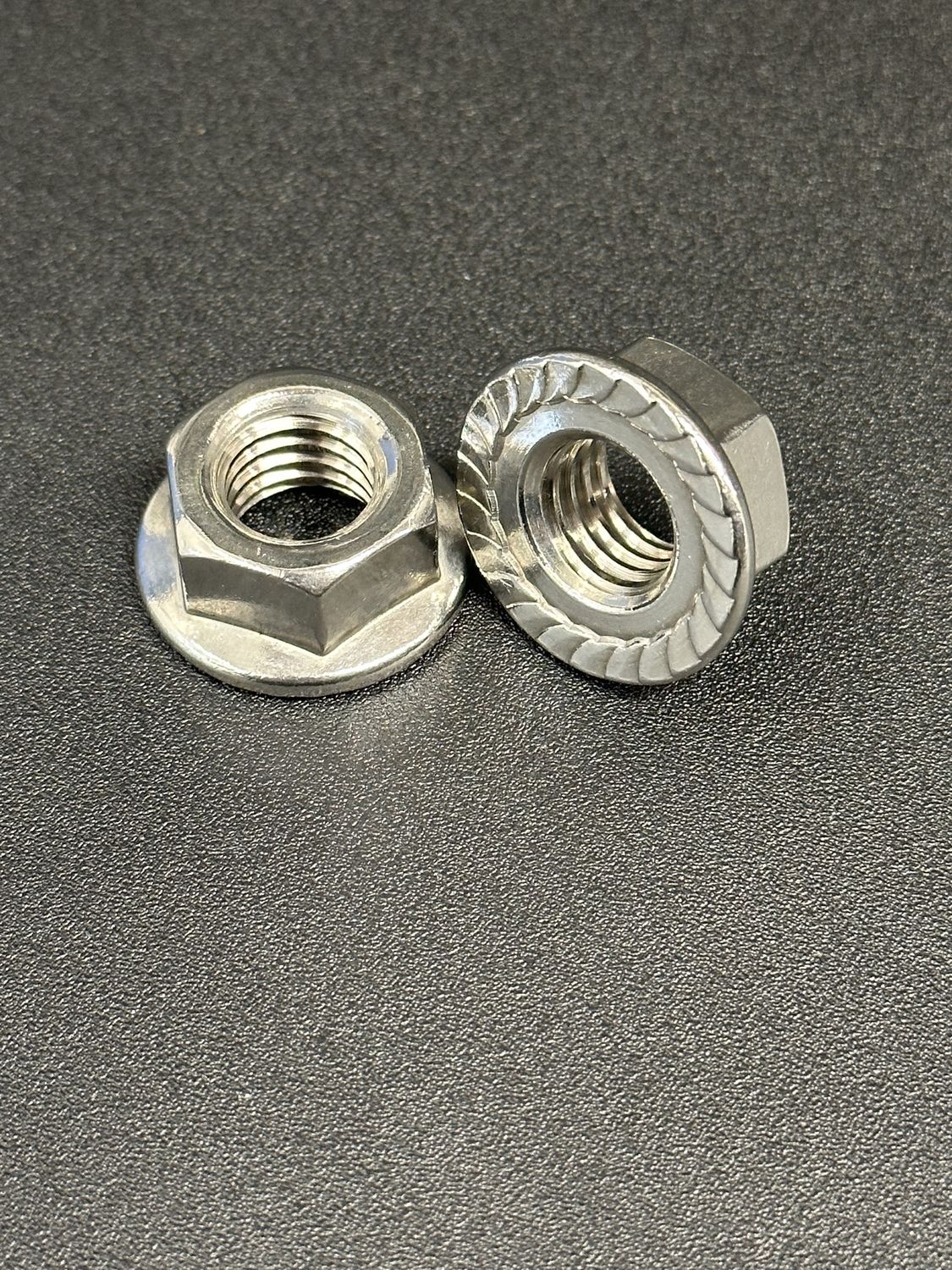 (304 Stainless) Serrated Flange Nut