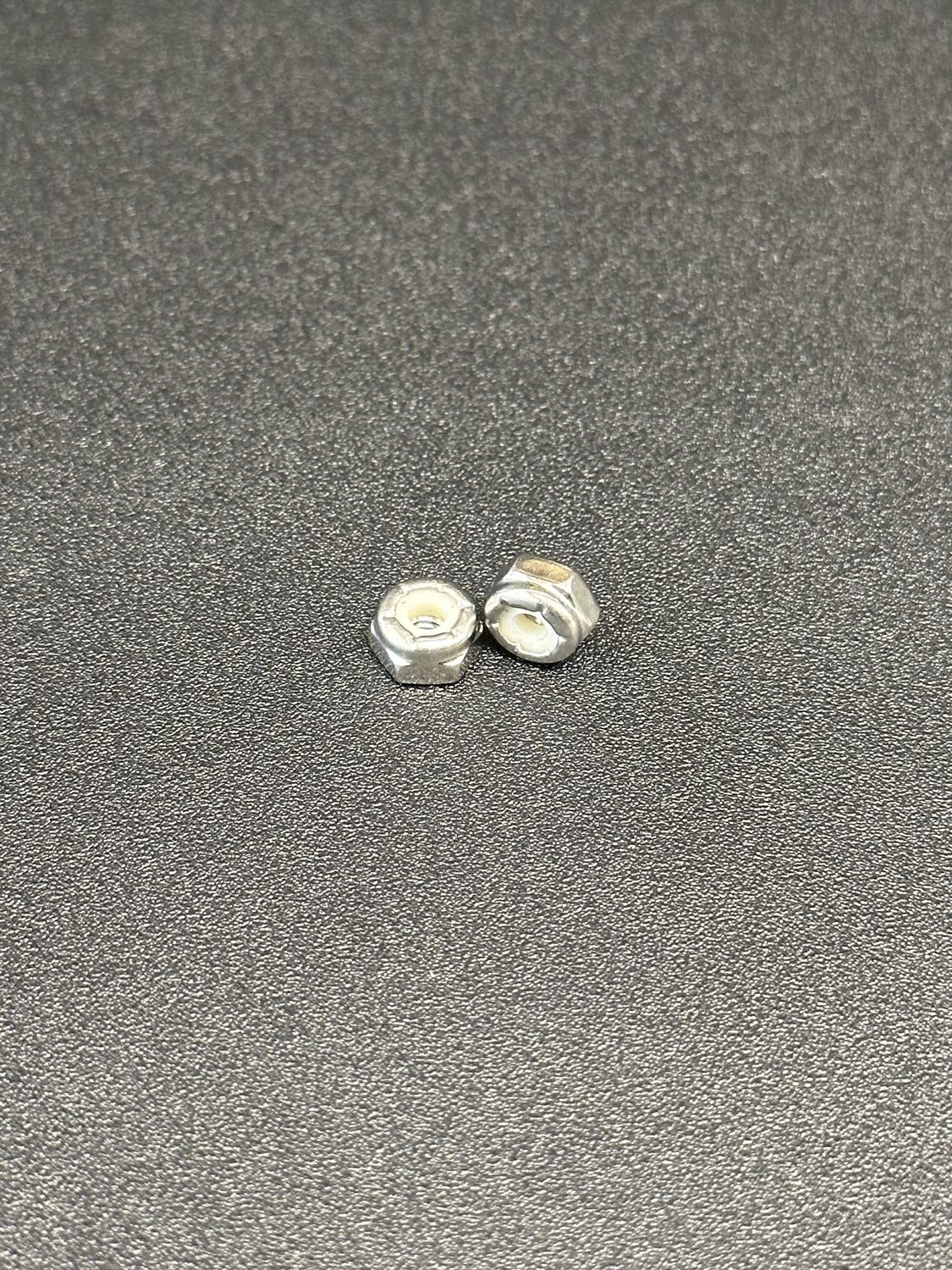 (304 Stainless) Machine Nylock Nut