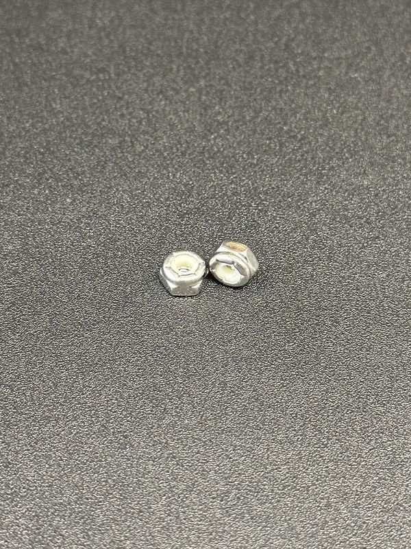 (304 Stainless) Machine Nylock Nut